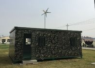 Trung Quốc 4M Wind Turbine Cài đặt trên container 400W Wind Generator Cung cấp điện cho ngôi nhà di động Công ty