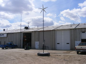 Low Noise 3kw Mini trên lưới Wind Turbine Generator cho Rooftop gắn kết